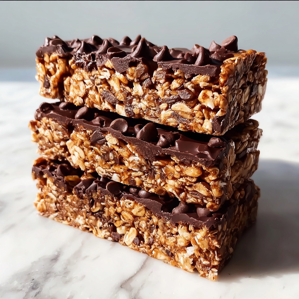No Bake Protein Bars Recipe - Recipe Image