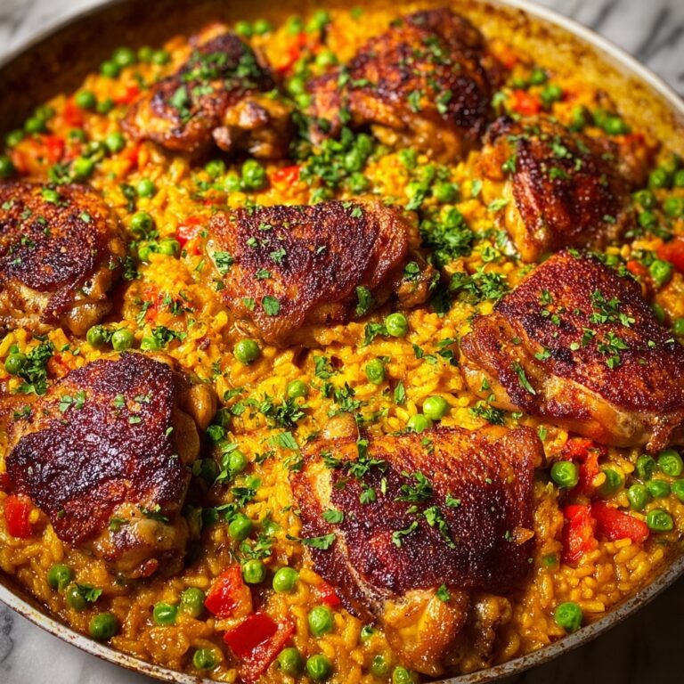 One-Pan Spanish Chicken and Rice Recipe