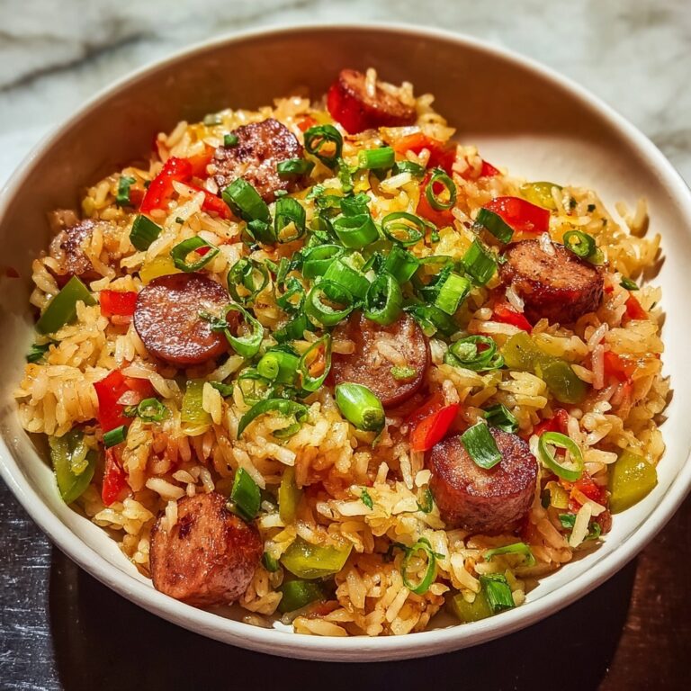 Cajun Sausage and Rice Skillet Recipe
