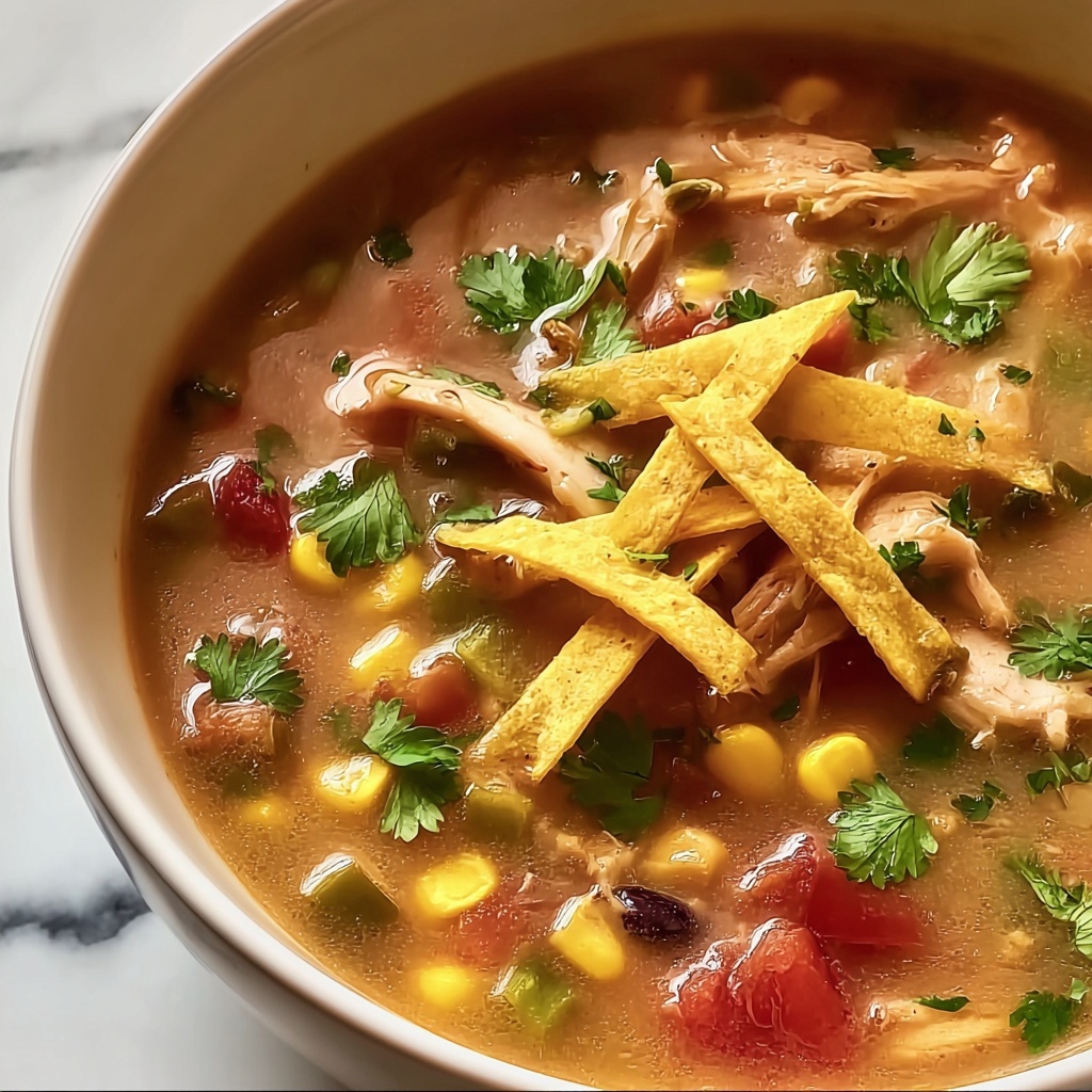 Chicken Tortilla Soup: 7 Secrets for Unforgettable Flavor Recipe - Recipe Image