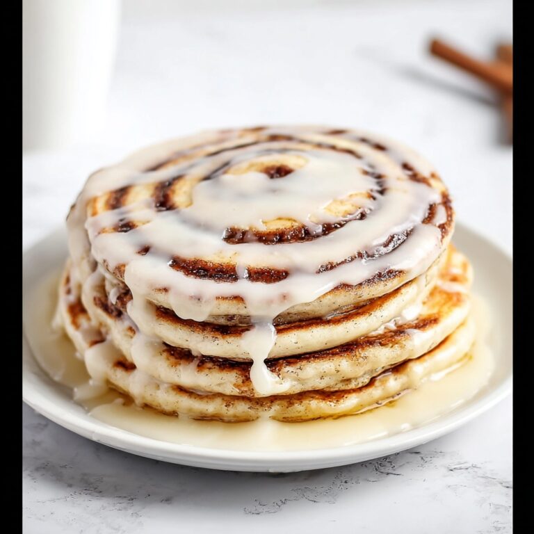 Cinnamon Roll Pancakes Recipe