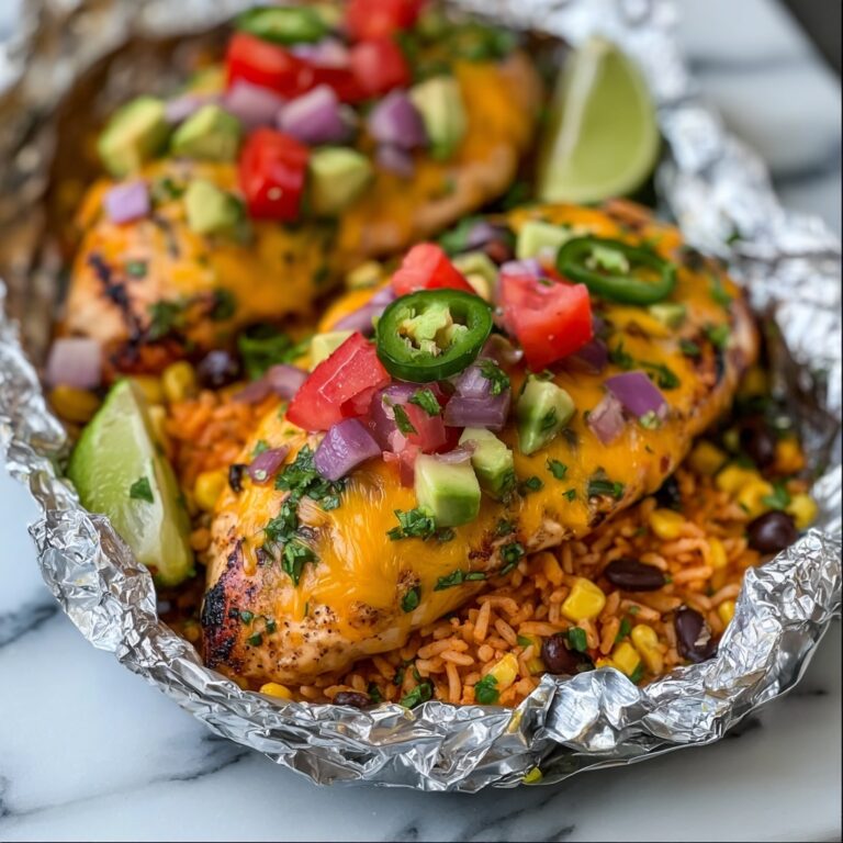 Santa Fe Chicken Foil Packets Recipe