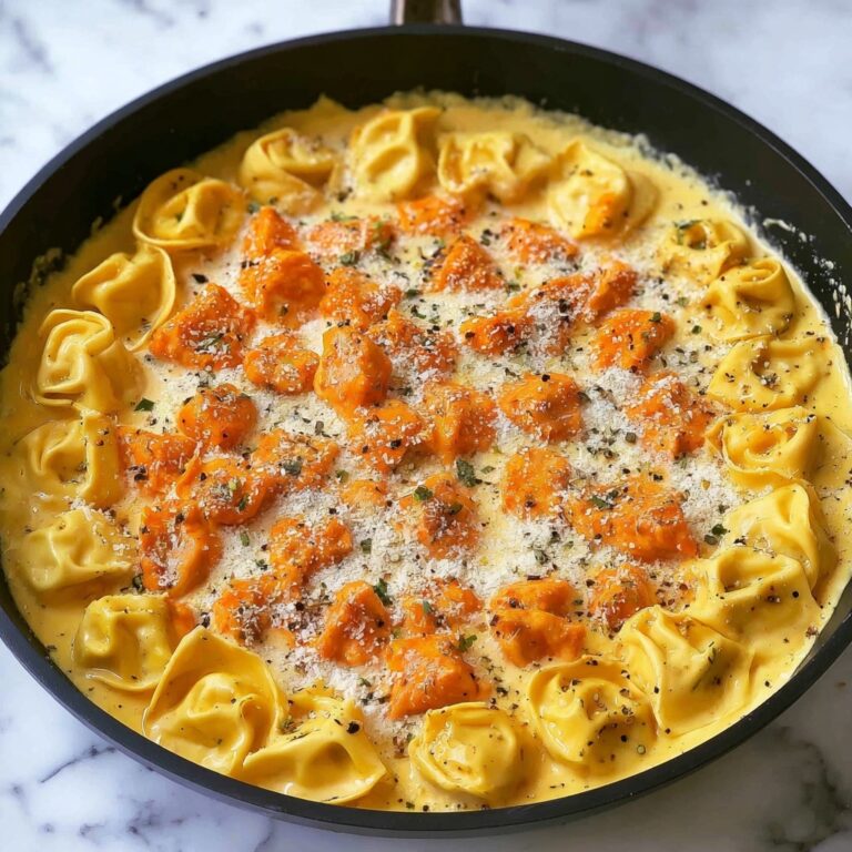 Buffalo Chicken Tortellini Alfredo Recipe