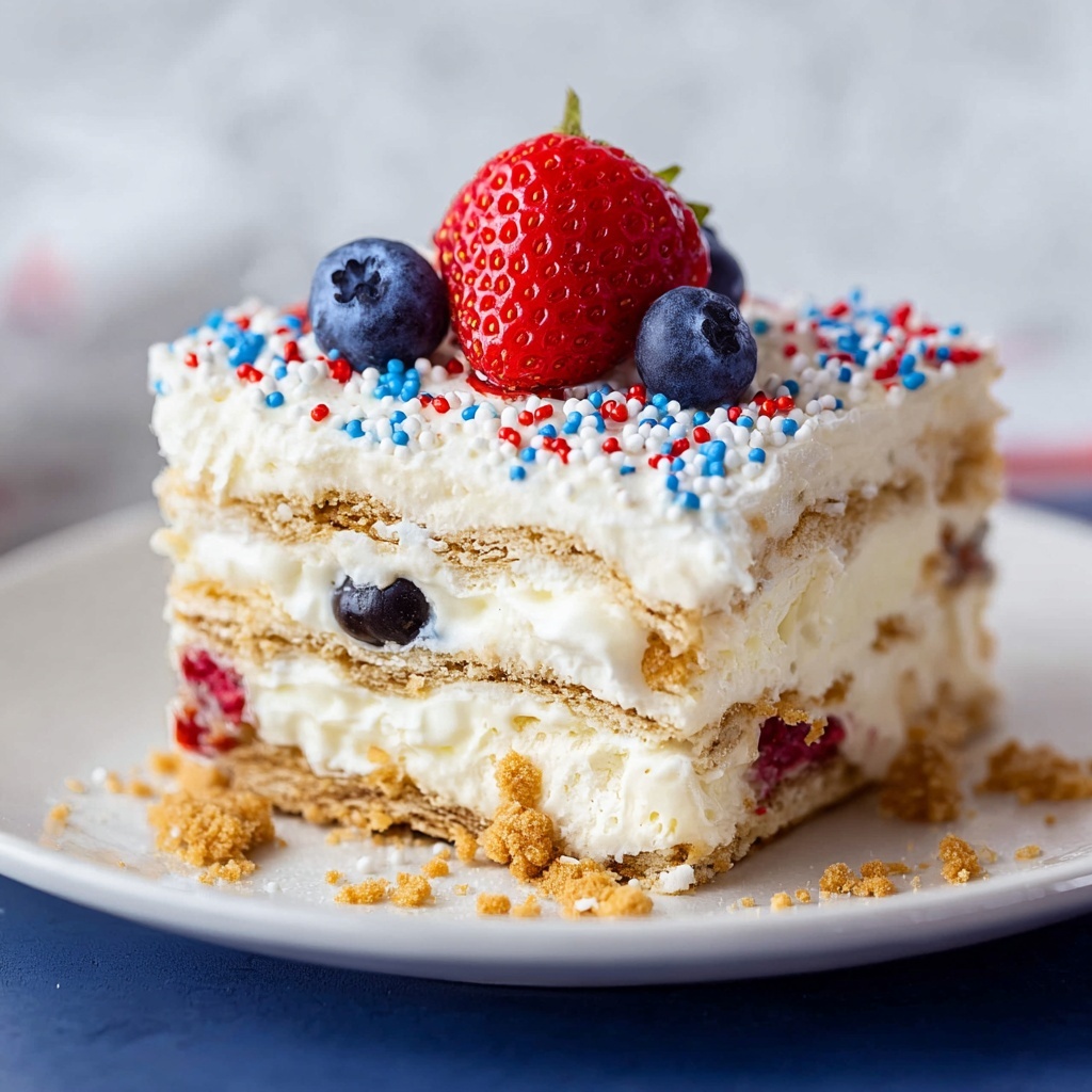 Triple Berry Icebox Cake Recipe - Recipe Image