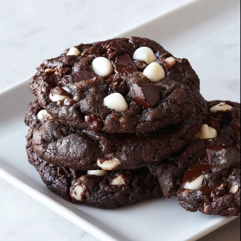 Flourless Triple Chocolate Cookies Recipe