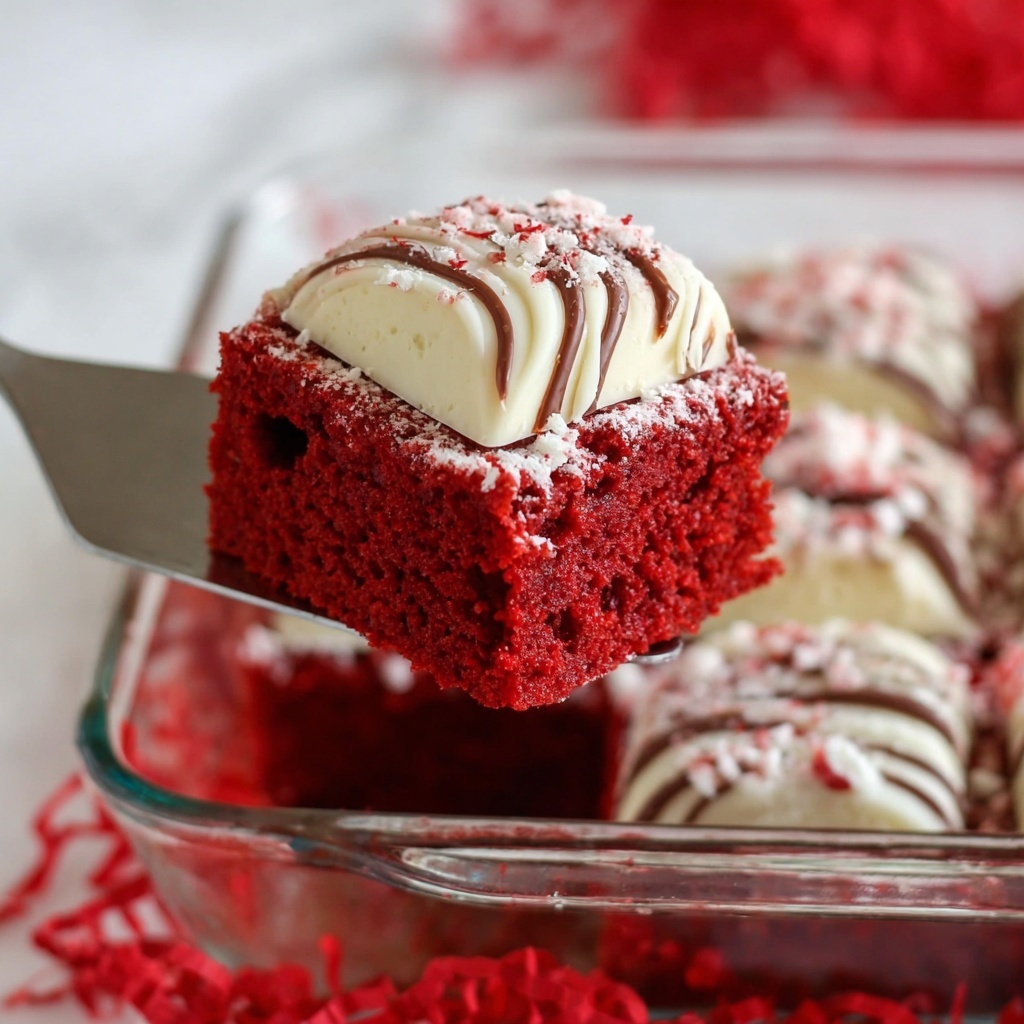 Easy Red Velvet Cake with Hershey’s Hugs Recipe - Recipe Image