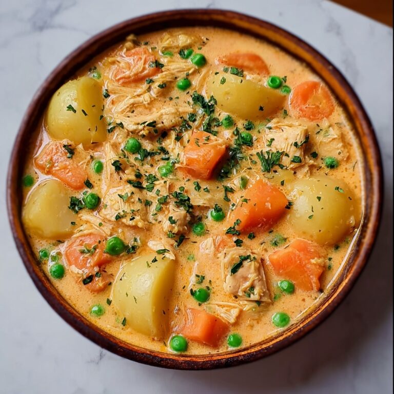 Creamy Chicken and Vegetable Soup Recipe